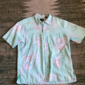 Men’s floral button up